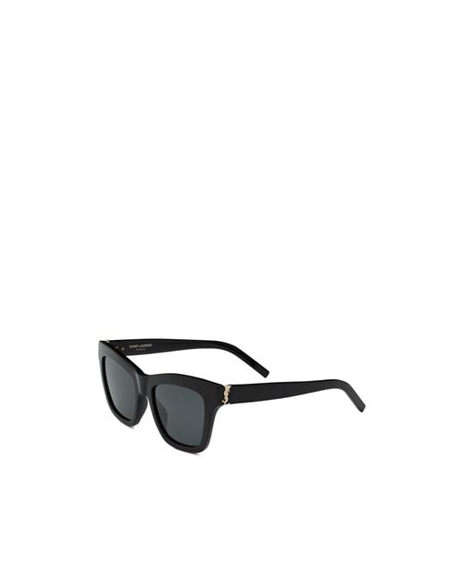 Saint Laurent Metallic Sl M156 Square-Frame Sunglasses