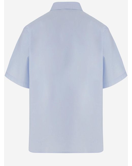 DARKPARK Blue Vale Short Sleeved Shirt for men