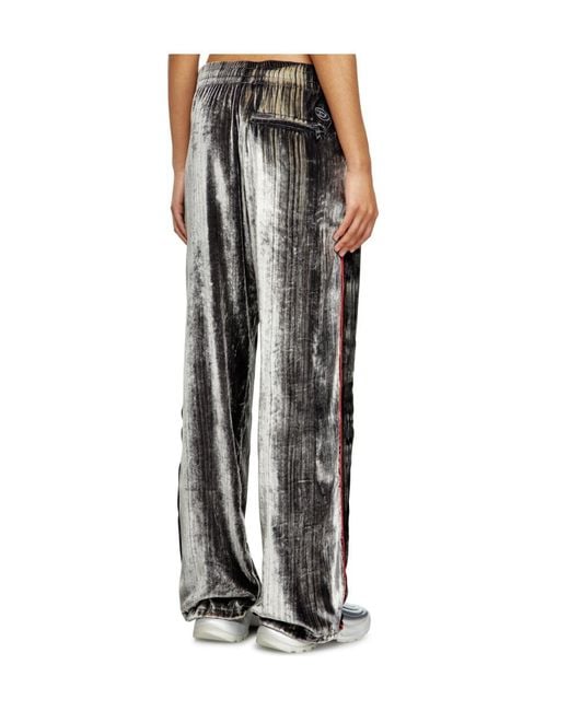 DIESEL Black P-Hay-Fem Trousers