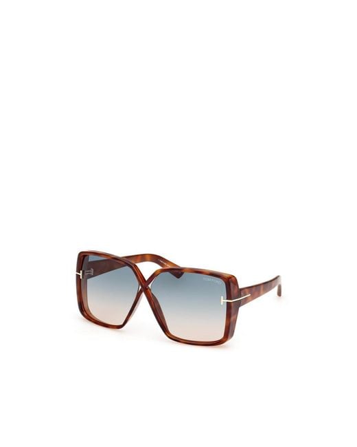 Tom Ford Blue Full-Frame Sunglasses