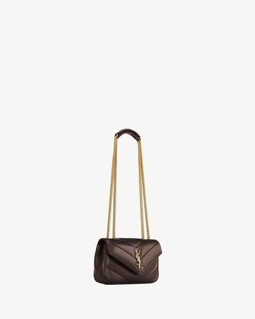 Saint Laurent White Loulou Mini