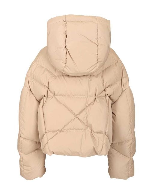 Khrisjoy Natural 'Crop Iconic Milano' Down Jacket