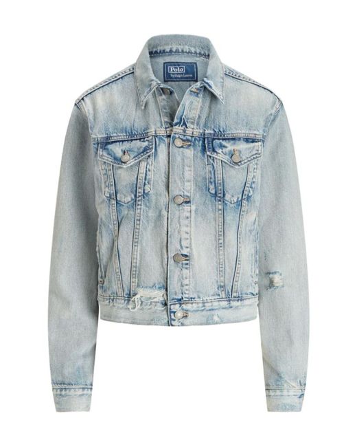 Polo Ralph Lauren Blue Denim Trucker Jacket