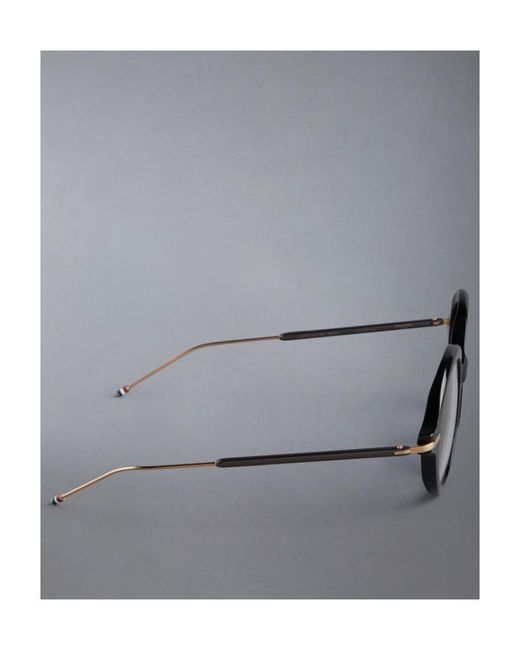 Thom Browne White Round-Frame Glasses for men