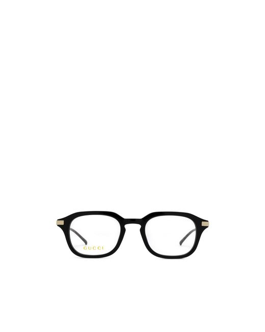 Gucci White Eyewear	Square Frame Glasses for men