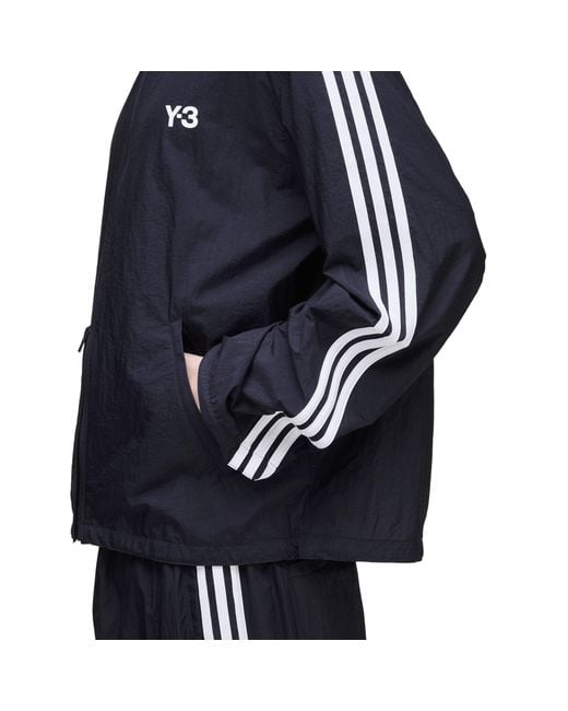 Y-3 Blue Wire 3Strp T-Shirt for men