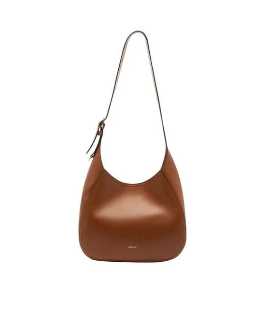 Bally Brown Hobo Bag