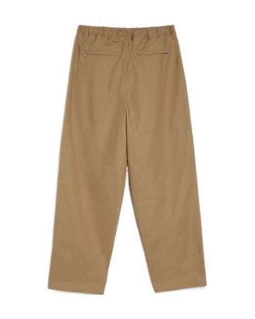 Jil Sander Natural Cotton Trousers for men