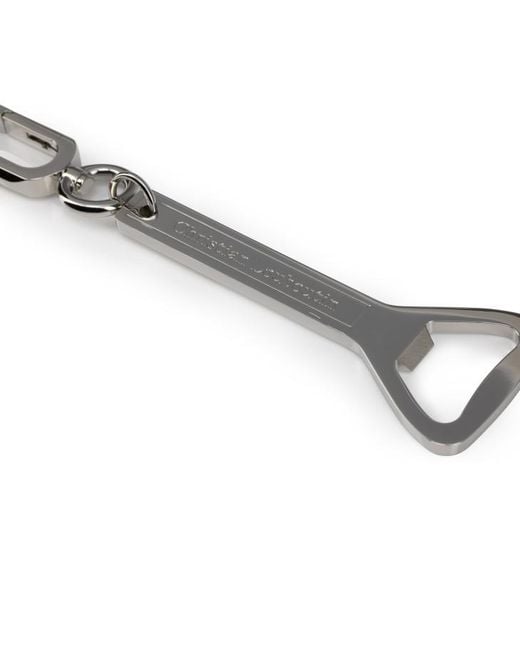 Christian Louboutin White Cl Opener Keyring for men