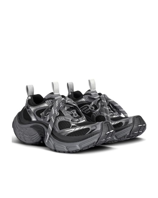 Balenciaga Black 6Xl Lace-Up Sneakers for men