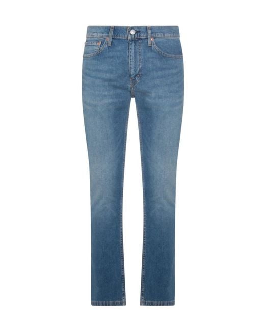Levi's Blue 511 Logo Patch Slim-Fit Jeans for men