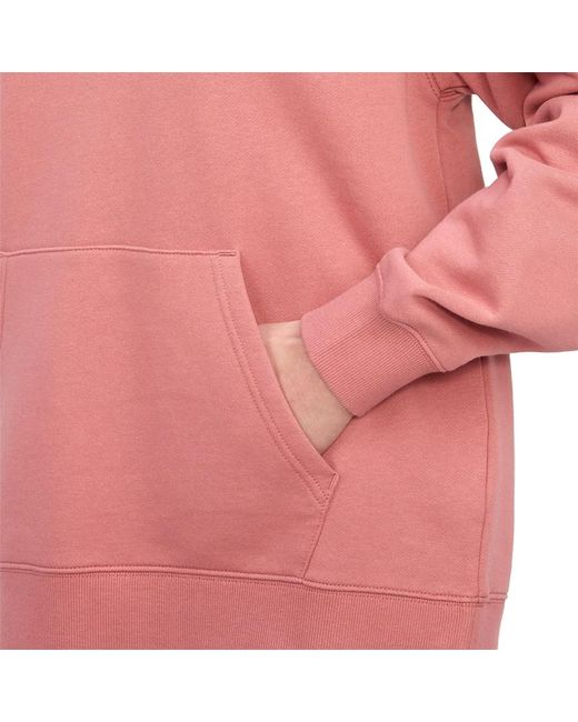 Carhartt Pink Logo-Embroidered Hoodie