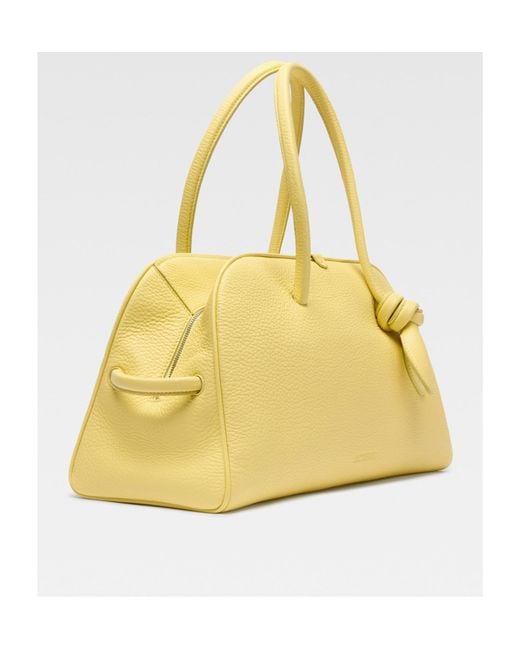 Jacquemus Yellow Le Turismo Zipped Shoulder Bag