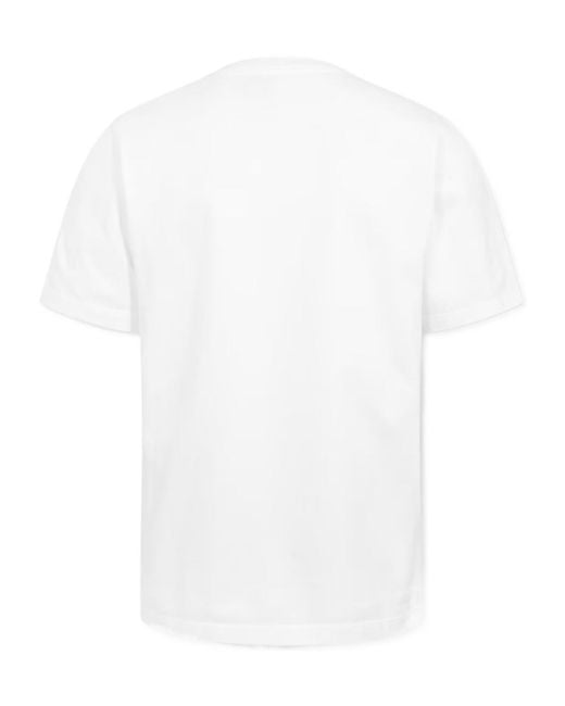 Casablanca Blue Logo Print T-Shirt for men