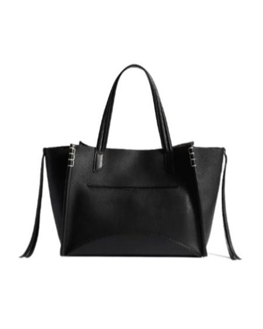 J.W. Anderson Black Loafer Cabas Bag for men