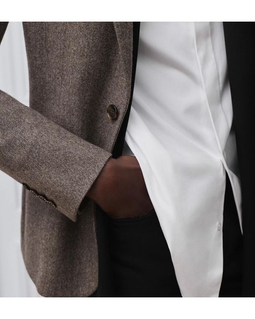Dior Brown Single-Breasted Jacket for men