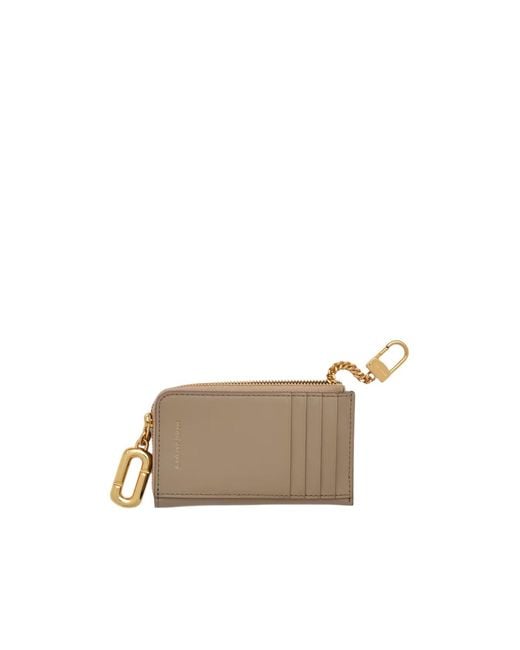 Marc Jacobs Natural Top Zip Multi Wallet