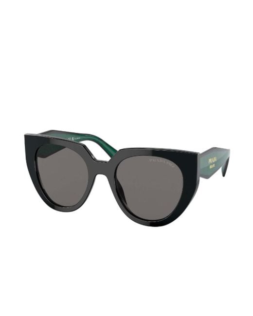 Prada Gray Full Frame Sunglasses