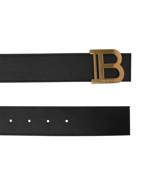 Balmain White Double-Sided Belt