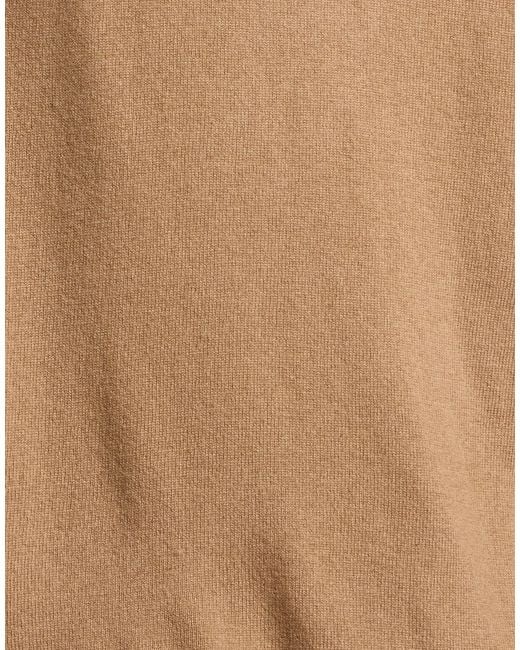 Max Mara Brown Solid Color Cardigans