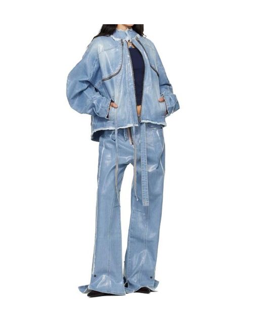 OTTOLINGER Blue Long-Sleeved Casual Jacket