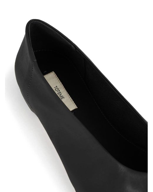 Totême Black Ballet Flats