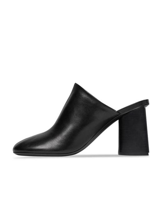 Balenciaga Black Glove Heeled Mules