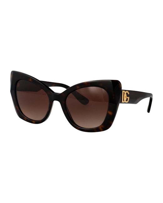 Dolce & Gabbana Multicolor Eyewear Cat-Eye Sunglasses