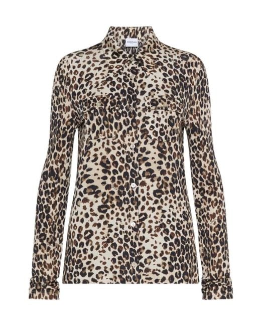 Marella Multicolor Slim-Fit Jersey Shirt