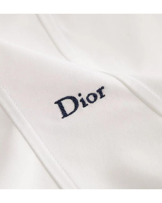 Dior White Christian Fitted Blouse