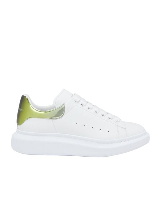 McQueen White Oversized Platform Sneakers
