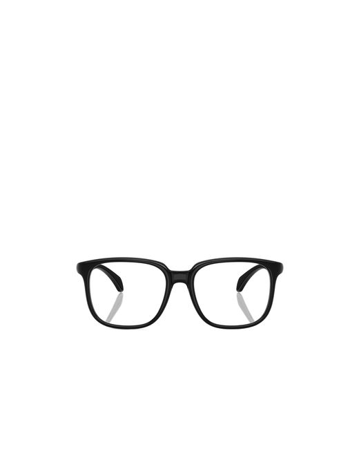 Moncler Metallic Square Frame Glasses for men