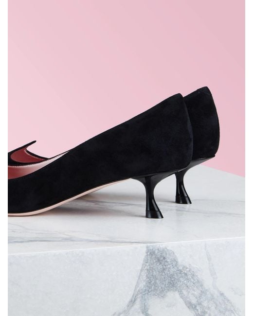 Roger Vivier Black I Love Pumps