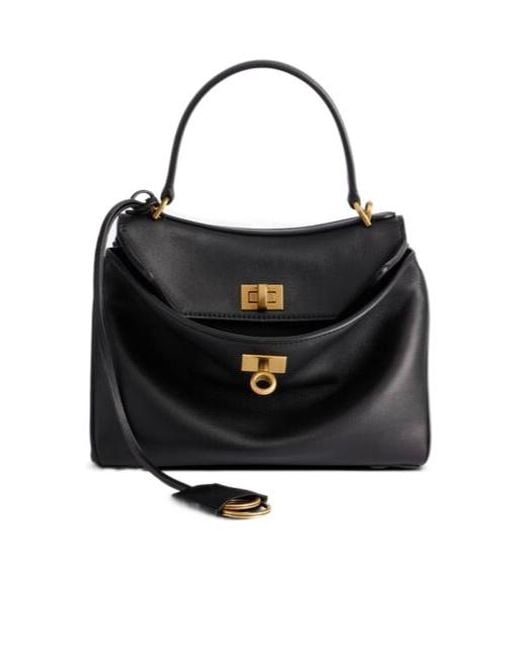Balenciaga Black Rodeo Mini Handbag