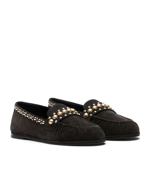 Stuart Weitzman Black Perry Loafer