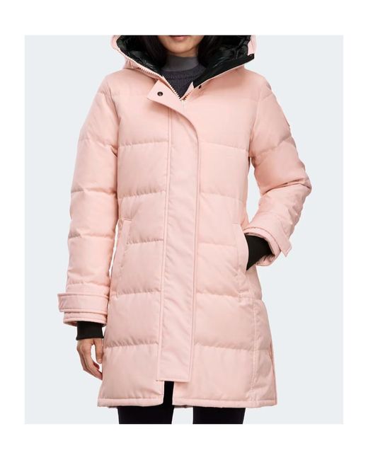 Canada Goose Pink Shelburne Parka Tonal Label