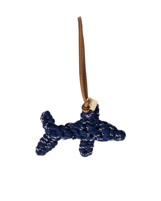Miu Miu Blue Cord And Leather Trick