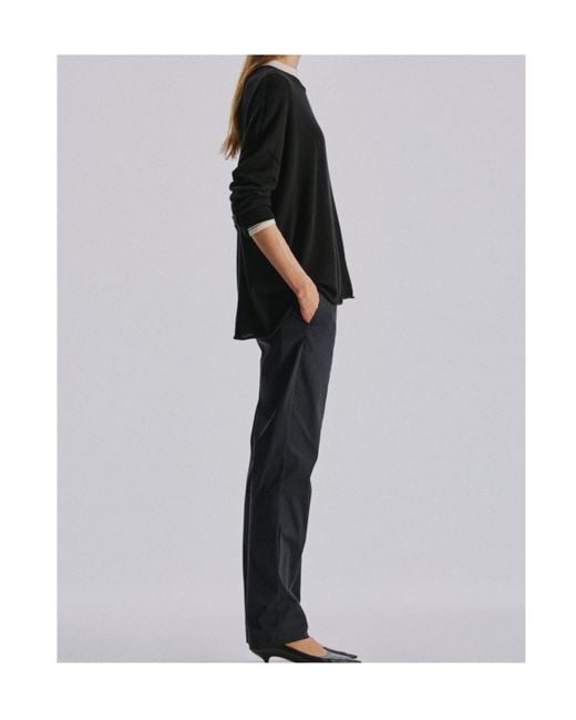 The Row Black Palesi Sweater
