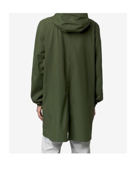 K-Way Green Thomas Parka for men