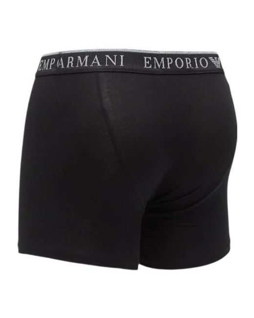 Emporio Armani Black Two-Pack Of Boxer Briefs for men