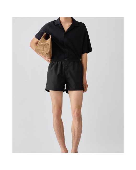 Jacquemus Black The Puntini Swim Shorts for men