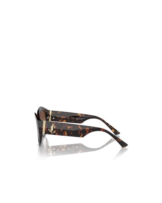 Jimmy Choo Multicolor Eyewear Geometric Frame Sunglasses
