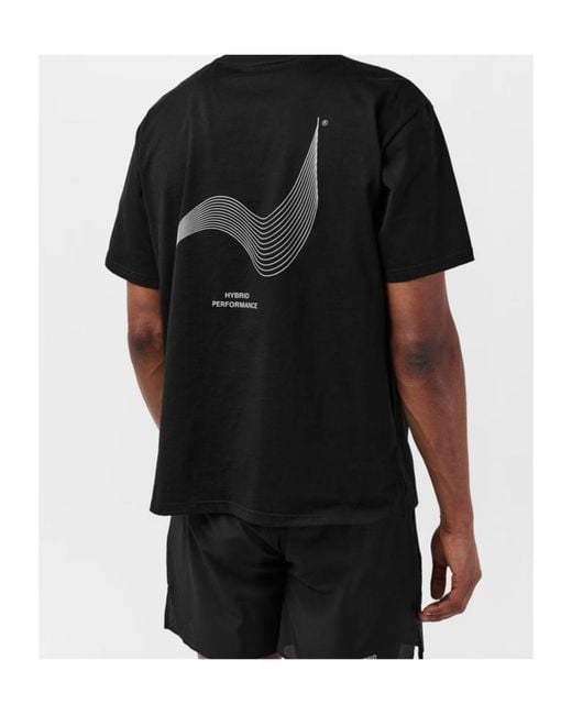 Comme des Garçons Black Short-Sleeve Performance Gym Top for men