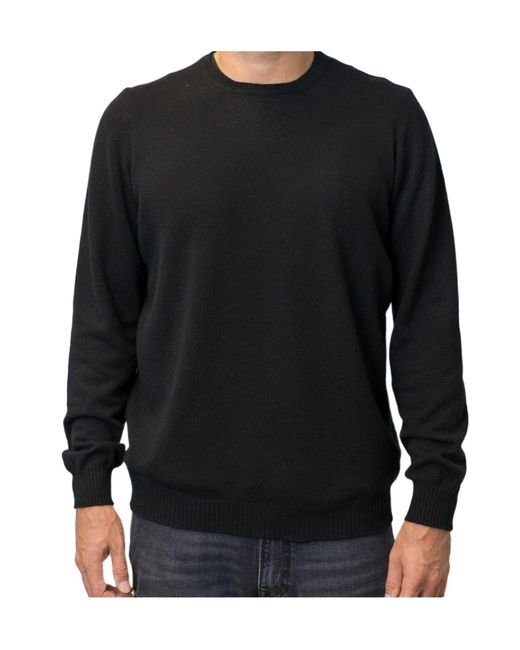 Avant Toi Black Long-Sleeved Sweater for men