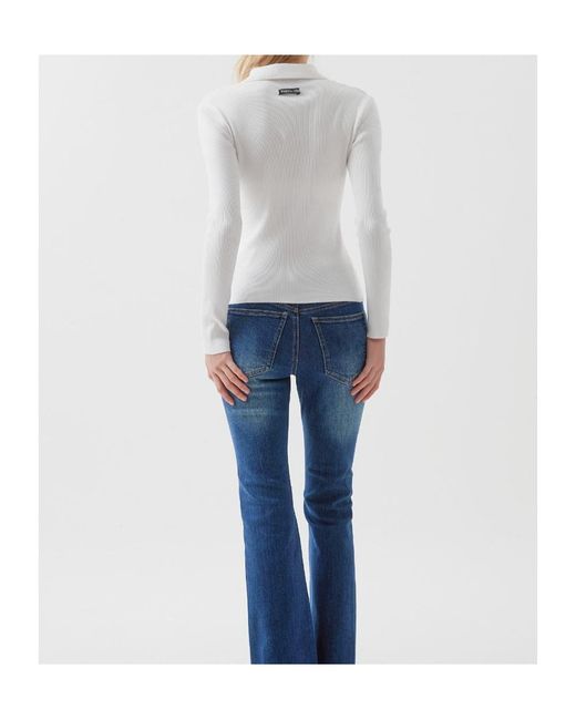 Marissa Chiara White Zip-Up Jacket