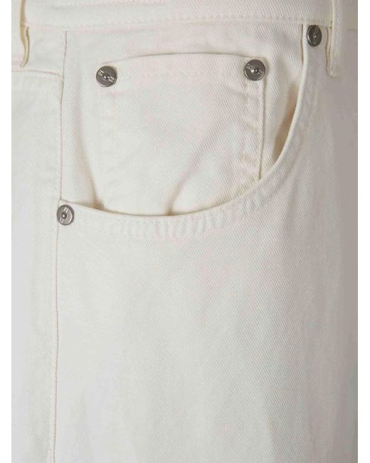 Pt Pantaloni White Belt Loop Jeans for men