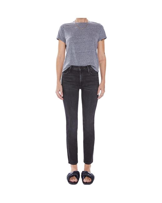 Mother Blue The Mid Rise Dazzler Ankle Jeans
