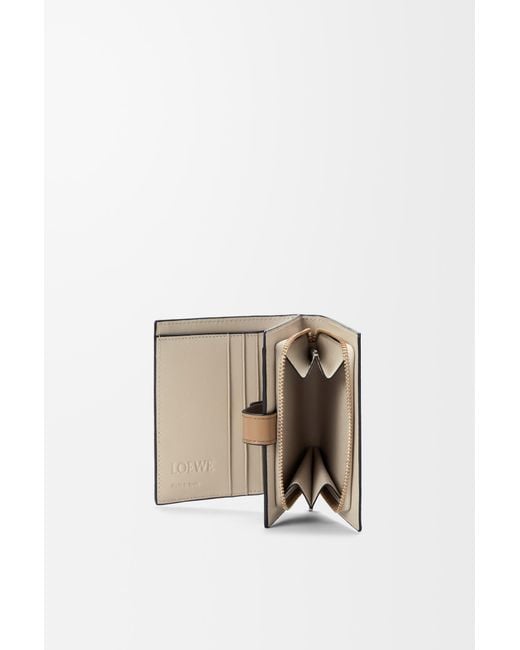 Loewe Gray Compact Zip Wallet