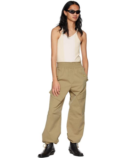 Dion Lee Natural Rope-Detail Tank Top