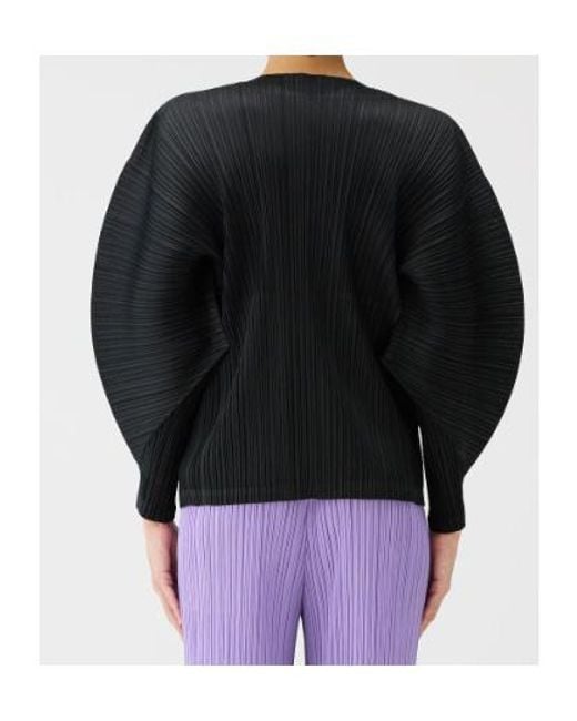 Pleats Please Issey Miyake Blue Pleats Please Issey Miyake Monthly Colors: April Jacket